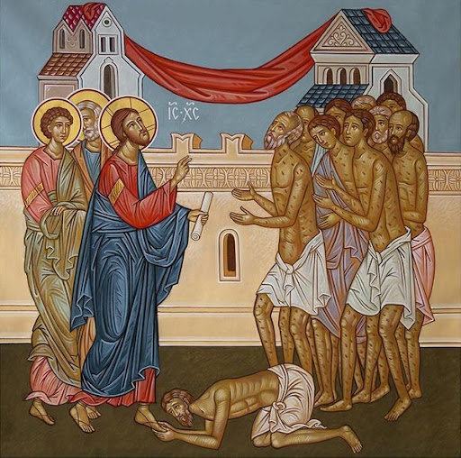 Le dixième lépreux, ou la foi qui rend grâce