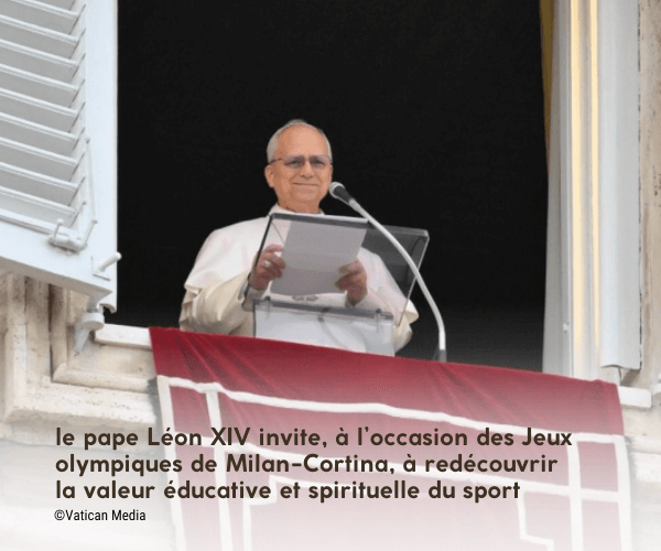 Lettre du pape Léon XIV : la vie en abondance, sur la valeur du sport